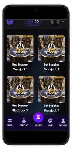 Live casino spellen bij DreamBet