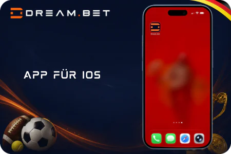 Dreambet App-Symbol auf dem iPhone-Startbildschirm