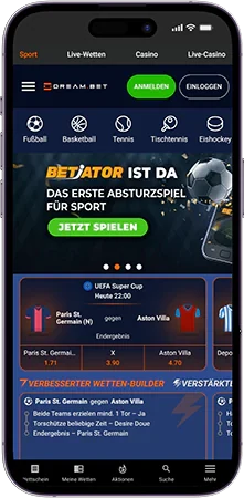 Dreambet Sportwetten und aktuelle Wettmärkte auf dem Smartphone